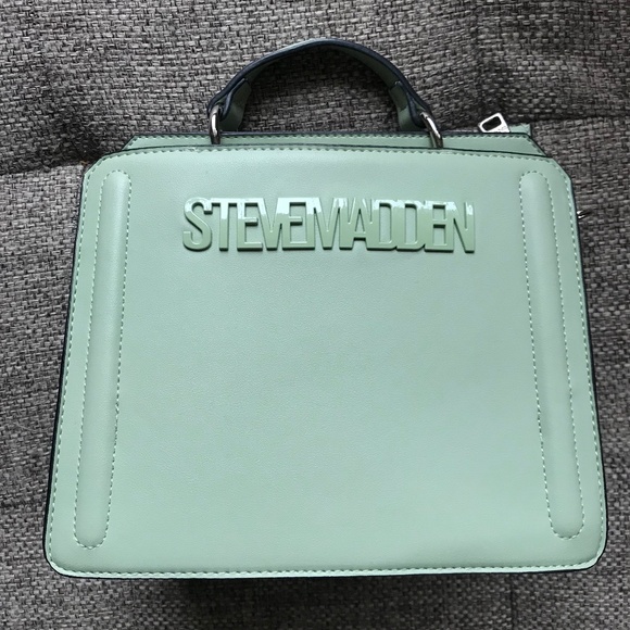 Steve Madden Evelyn / Bevelyn Mint Green Crossbody handbag - Picture 1 of 16